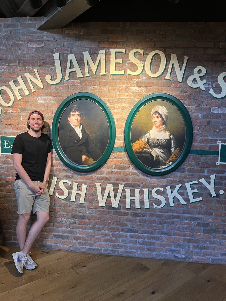 Antons 30års resa peakade vid besök på Jameson